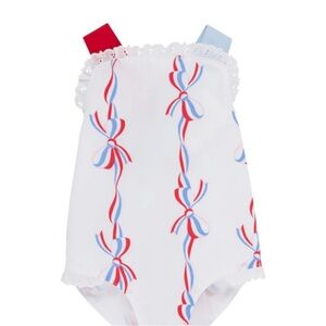 RARE Beaufort Bonnet Company TBBC SiSi Sunsuit America's
Birthday Bows 3-6 Month